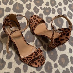 Leopard heels